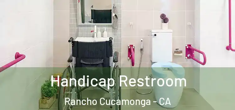 Handicap Restroom Rancho Cucamonga - CA